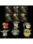 6 Adet/takım Star Wars Yoda Bebek Aksiyon Figürü Oyuncakları Yoda Usta Mandaloryalı Bebekler Çocuklar Için Ler 5-8 cm (Yurt Dışından) 2