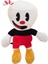 25 cm Peluş Oyuncak Cuphead Peluş Bebek Mugman Oyuncak Oyunu Hatıra Yumuşak Doldurulmuş Oyuncak (Yurt Dışından) 1