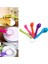 5 Adet/takım Renkli Plastik Mutfak Ölçme Bardak Şeker Kek Pişirme Kaşığı (Yurt Dışından) 2
