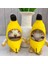 Tik Tok Yaratıcı Muz Kedi Bebek Sesli Peluş Oyuncak Komik Wow Wow Ses Kolye Eğlenceli Bebek (Yurt Dışından) 1