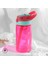 480ML Çocuk Su Şişesi, Toz Kapaklı ve Açılır Emme Nozullu Çocuklar Için Kırılmaya Dayanıklı Pipet Şişesi (Yurt Dışından) 1