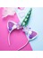1 Adet Çiçek Kedi Kulaklar Kız Sevimli Unicorn Bantlar Çocuk Şapkalar Fotoğraf Sahne Parti Saç Çember Hairbands Çocuklar Saç Aksesuarları (Yurt Dışından) 2