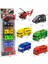 6 Adet/takım 1:64 Araba Oyuncak Modeli Itfaiye Kamyonu Polis Askeri Kuvvet Mühendislik Yarış Modeli Boys Için Döküm Voiture Kapalı Oyuncaklar (Yurt Dışından) 2