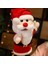 Noel Baba El Kuklası Geyik Karakter Oyuncakları Doldurulmuş Oyuncaklar Noel Filmi Bebek Aktivite Bebek Çocuk Peluş Oyuncaklar Noel Baba El Kuklası Noel Bebek Kukla Gösterisi (Yurt Dışından) 2
