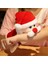 Noel Baba El Kuklası Geyik Karakter Oyuncakları Doldurulmuş Oyuncaklar Noel Filmi Bebek Aktivite Bebek Çocuk Peluş Oyuncaklar Noel Baba El Kuklası Noel Bebek Kukla Gösterisi (Yurt Dışından) 5