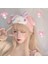 Kawaii Sanrio Mymelody Cinnamoroll Büyük Yay Kawaii Hairband Kadın Yüz Yıkama Sevimli Yıkama Kafa Bandı Hairband Kızlar Için Noel Si (Yurt Dışından) 2