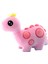 Mini Sevimli Karikatür Taç Dinozor Yumuşak Peluş Bebek Asılı Oyuncak Çanta Kolye Dekor (Yurt Dışından) 2