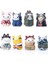 Naruto Anime Figürleri Hatake Kakashi Uzumaki Naruto Yahiko Jiraiya Sasuke Itachi Cos Kawaii Kedi S Versiyonu Bebek Modeli Aksiyon Modeli (Yurt Dışından) 1
