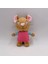 Pinshang Pip ve Vecize Peluş Bebek Sevimli Karikatür Tavşan Fare Hayvan Peluş Yumuşak Dolması (Yurt Dışından) 2