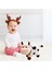 Doğum Günü Si Sevimli Doldurulmuş Hayvanlar Doldurulmuş Oyuncak Kızlar Için Pamuk Boğa Peluş Bebek Inek Peluş Oyuncak Sığır Peluş Oyuncak Hayvan Peluş Bebek (Yurt Dışından) 3