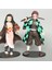 Anime Iblis Avcısı Figürü Kimetsu Hiçbir Yaiba Kamado Tanjirou Nezuko Zenitsu Heykelcik Inosuke Pvc Model Oyuncaklar Çocuklar Için Doğum Günü Si (Yurt Dışından) 4