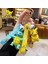 Hakiki Pokemon Pikachu Anahtarlık Kawail Pokémon Aksiyon Figürü Anahtarlık Sevimli Anime Karikatür Model Oyuncaklar Bebek Çocuk Kız (Yurt Dışından) 4