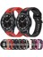Samsung Galaxy Watch 6 Classic Için Silikon Kayış 47MM Siyah+Gri (Yurt Dışından) 3
