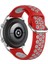 Galaxy Watch 3 41MM Kırmızı Gri Için Kayış (Yurt Dışından) 2