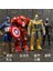 Noel Si Marvel Avengers 3 Infinity Savaş Aksiyon Figürleri Oyuncak Seti Hulk Kaptan Amerika Örümcek Adam Thanos Demir Adam Hulkbuster (Yurt Dışından) 3