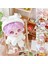 Idol Doll Şapka Esnek 20CM Bebek Bebekler Yıldız Ayı Dekor Yün Kap Eşarp (Yurt Dışından) 2