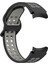 Samsung Galaxy Watch 6 Classic Için Silikon Kayış 47MM Siyah + Gri (Yurt Dışından) 2