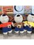 Kawaii Kamera Köpek Bebek Peluş Oyuncak Kolye Anahtarlık Erkekler Kadınlar Için Küçük Köpek Bebek Okul Çantası Kolye (Yurt Dışından) 2