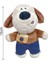 Kawaii Kamera Köpek Bebek Peluş Oyuncak Kolye Anahtarlık Erkekler Kadınlar Için Küçük Köpek Bebek Okul Çantası Kolye (Yurt Dışından) 4