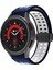 Samsung Galaxy Watch5 Pro Mavi Beyaz Için Silikon Saat Bandı (Yurt Dışından) 1
