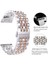 Yedi Boncuklu Ste Kayış 22MM Erkek Versiyonu Siyah Altın (Yurt Dışından) 3