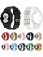 Samsung Galaxy Watch 40MM Şeffaf Siyah Için Silikon Watch Band (Yurt Dışından) 4