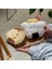 Sanrio Pirinç Topu Peluş Oyuncaklar Kolye Hamburger Parchia Köpek Oyuncakları Okul Çantası Kolye (Yurt Dışından) 2