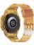 Samsung Galaxy Watch4 Classic Için Silikon Saat Bandı 46MM Şeffaf Turuncu (Yurt Dışından) 4