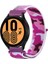 Samsung Galaxy Watch5 40MM/44MM / Watch5 Pro Mor Kamuflaj Için Watch Band (Yurt Dışından) 1