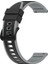 Samsung Gear S3 Frontier Siyah+Gri Için Iki Renkli Silikon Saat Bandı (Yurt Dışından) 2