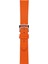 Samsung Galaxy Watch4 20MM Turuncu Için Düz Dokuma Watch Band (Yurt Dışından) 2