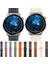 Samsung Galaxy Watch4 20MM Turuncu Için Düz Dokuma Watch Band (Yurt Dışından) 4