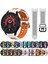 Samsung Galaxy Watch 5 40MM Beyaz+Pembe Için Silikon Watch Band (Yurt Dışından) 4
