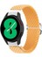 Samsung Galaxy Watch4 40MM / 44MM Sarı Için Dokuma Watch Band (Yurt Dışından) 1