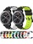 Samsung Gear S3 Frontier Için Iki Renkli Silikon Saat Bandı Ordu Yeşili + Siyah (Yurt Dışından) 4