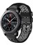 Samsung Gear S3 Frontier Siyah+Gri Için Silikon Saat Bandı (Yurt Dışından) 1
