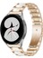 Galaxy Watch 4 40 / 44MM Rose Gold Beyaz Için Metal Watch Band (Yurt Dışından) 1