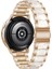 Galaxy Watch 4 40 / 44MM Rose Gold Beyaz Için Metal Watch Band (Yurt Dışından) 4