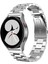 Samsung Galaxy Watch4 Classic Için Ste Kayış 42MM/46MM Gümüş (Yurt Dışından) 2