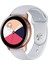Samsung Galaxy Watch Active2 Için Bluetooth Sürümü 40MM Akıllı Saat Düz Renk Silikon Watch Band Gri (Yurt Dışından) 1