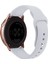 Samsung Galaxy Watch Active2 Için Bluetooth Sürümü 40MM Akıllı Saat Düz Renk Silikon Watch Band Gri (Yurt Dışından) 3