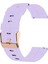 Samsung Galaxy Watch 4 Classic 42MM Açık Mor Için Naylon Dokuma Watch Band (Yurt Dışından) 2