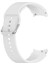 Samung Galaxy Watch4 40MM / 44MM Beyaz Için Silikon Kordonlu Saat (Yurt Dışından) 1