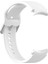 Samung Galaxy Watch4 40MM / 44MM Beyaz Için Silikon Kordonlu Saat (Yurt Dışından) 3