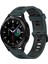 Samsung Galaxy Watch 4 Classic Için Silikon Watch Band 42MM Zeytin Yeşili + Siyah (Yurt Dışından) 1