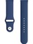 Samsung Galaxy Watch Active2 Için Bluetooth Sürümü 40MM Akıllı Saat Düz Renk Silikon Watch Band Mavi (Yurt Dışından) 2