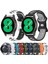 Samsung Galaxy Watch 5 40MM Siyah Mavi Için Silikon Watch Band (Yurt Dışından) 4