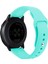 Samsung Galaxy Watch Active2 Bluetooth Sürümü 40MM Akıllı Saat Düz Renk Silikon Saat Bandı Nane Yeşili (Yurt Dışından) 3