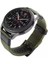Samsung Galaxy Watch4 40MM Kahverengi Için Aşınmaya Dayanıklı Kanvas Askı (Yurt Dışından) 2