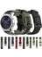 Samsung Galaxy Watch4 40MM Kahverengi Için Aşınmaya Dayanıklı Kanvas Askı (Yurt Dışından) 4